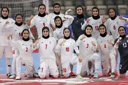 تیم فوتسال دختران ایران به مرحله نهایی راه یافت