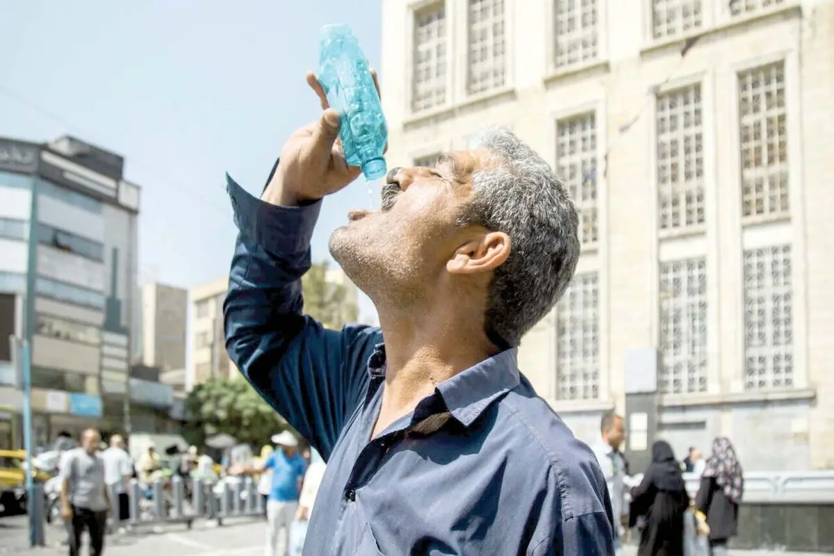 تهران زیر آتش گرما
