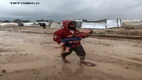 زمستان مردم غزه به روایت تصاویر