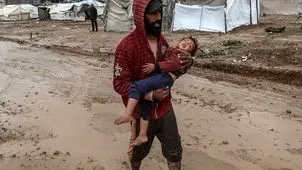 زمستان مردم غزه به روایت تصاویر