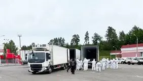 ۱۲۱۲ جنازه اوکراینی تحویل داده شد