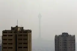 رکورد جدید و ترسناک آلودگی هوای تهران در جهان!