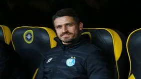 وریا غفوری روی نیمکت آبی‌ها