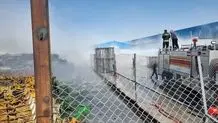 آتش‌سوزی در شهرک صنعتی مورچه‌خورت اصفهان؛۸ تیم امدادی اعزام شد