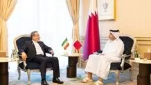 عراقچی با همتای قطری خود دیدار کرد