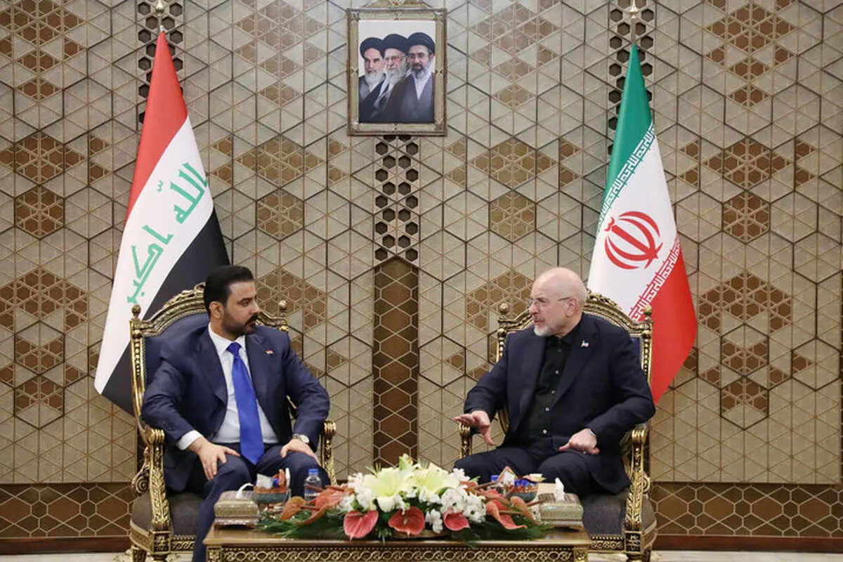 قالیباف در دیدار با نخست وزیر عراق : ایران و عراق با همکاری یکدیگر می‌توانند بسیاری از مشکلات منطقه را حل کنند