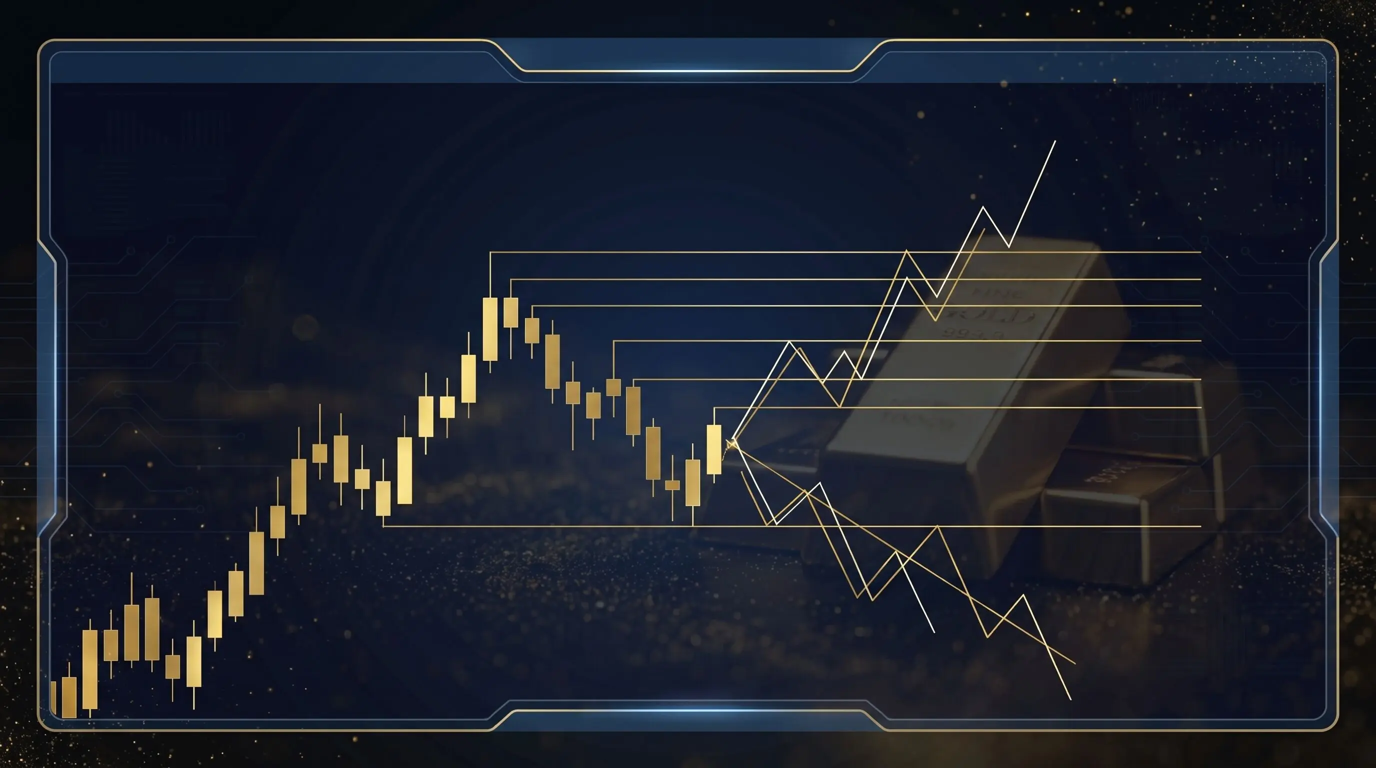 پیش بینی قیمت طلا از روی چارت
