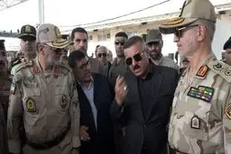 سردار رادان با وزیر کشور عراق در مرز مهران دیدار کرد 