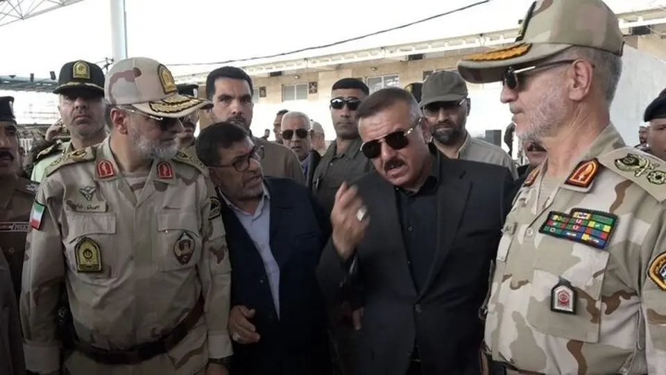 سردار رادان با وزیر کشور عراق در مرز مهران دیدار کرد