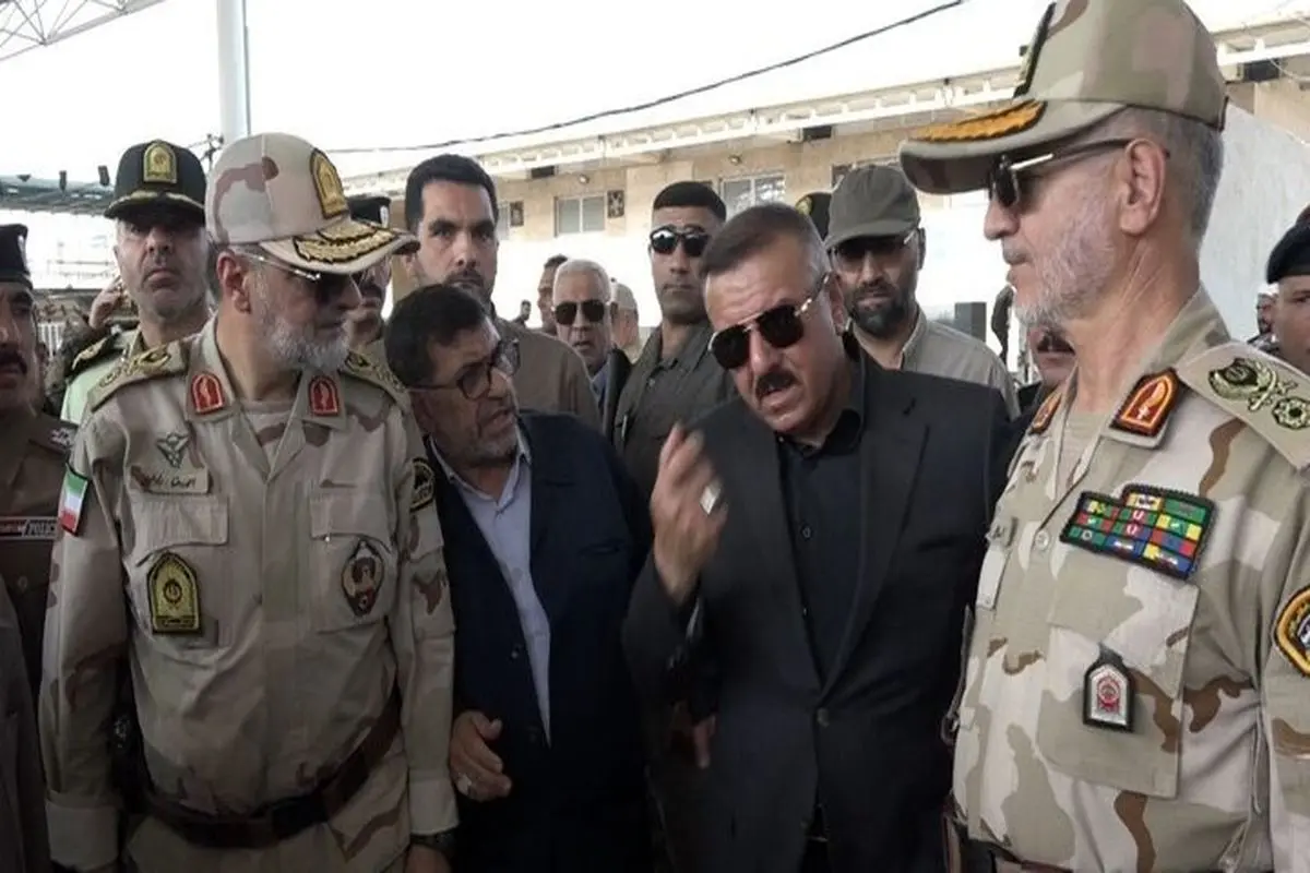 سردار رادان با وزیر کشور عراق در مرز مهران دیدار کرد 