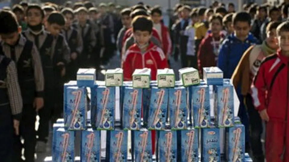 توزیع شیر از فردا در مدارس آغاز می شود