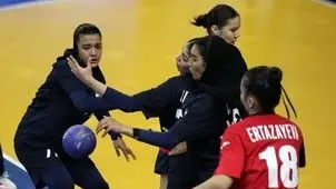 پیروزی دختران هندبال ایران برابر تایلند

