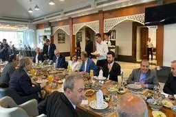 حضور أمیر عبد اللهیان مأدبة غداء أقامها وزیر الخارجیة السوري
