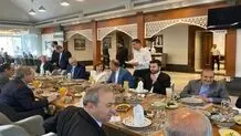 حضور أمیر عبد اللهیان مأدبة غداء أقامها وزیر الخارجیة السوري