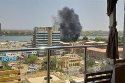 انفجار اطراف مقر فرماندهی ارتش سودان در خارطوم