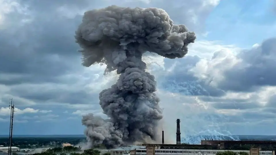 فیلم انفجار بزرگ در یک پمپ بنزین در قره باغ/ ویدئو

