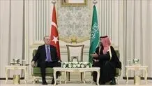 بیانیه مشترک عربستان-ترکیه در پایان سفر اردوغان به ریاض
