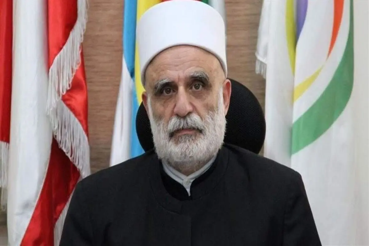 شیخ دروزی‌های لبنان حمایت اسرائیل را رد کرد