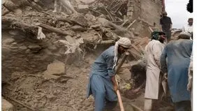 طالبان از افزایش تعداد کشته شدگان زلزله به هزار و ۱۰۰ نفر خبر داد