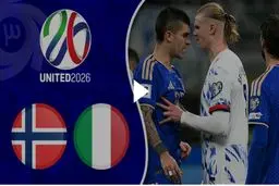 خلاصه بازی ایتالیا مقابل نروژ را ببینید + ویدئو