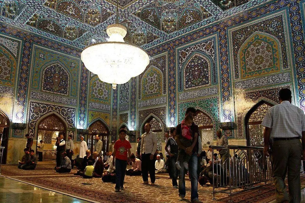 رواق دارالذکر حرم امام رضا (ع) کجاست؟ + نقشه و ویدیو