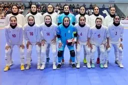 فوتسال زنان ایران نایب قهرمان شدند