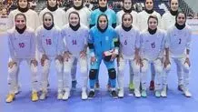 فوتسال زنان ایران نایب قهرمان شدند
