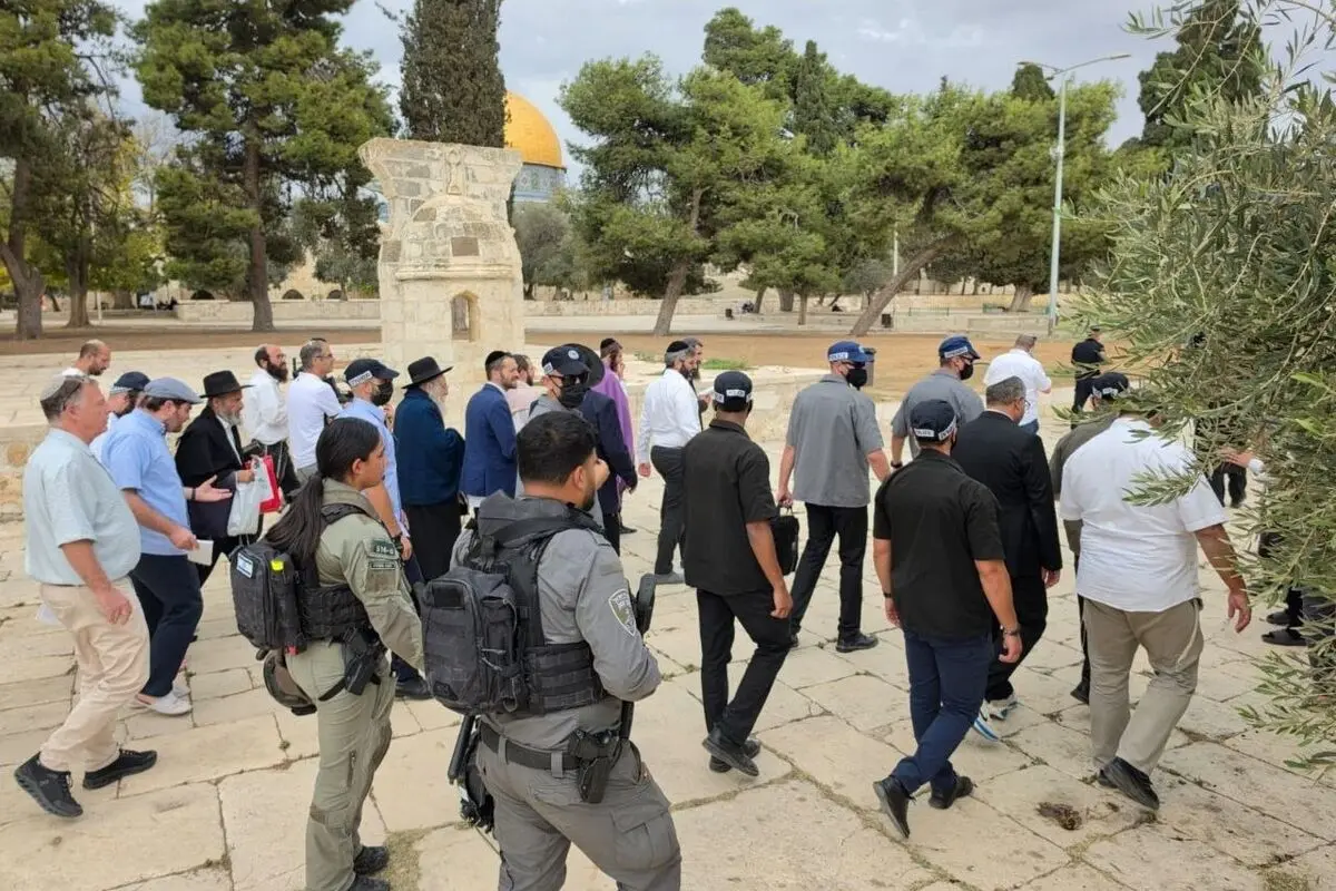 تعرض بن‌گویر به مسجدالاقصی