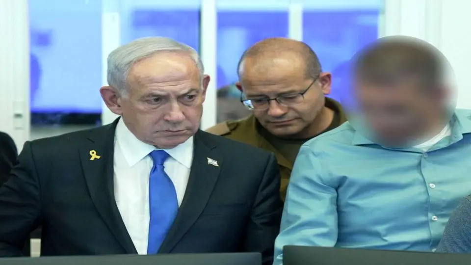 نظارت نتانیاهو بر عملیات حمله به محل نشست سران حماس در دوحه + عکس
