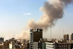 شنیده شدن صدای انفجار در مناطقی از تهران