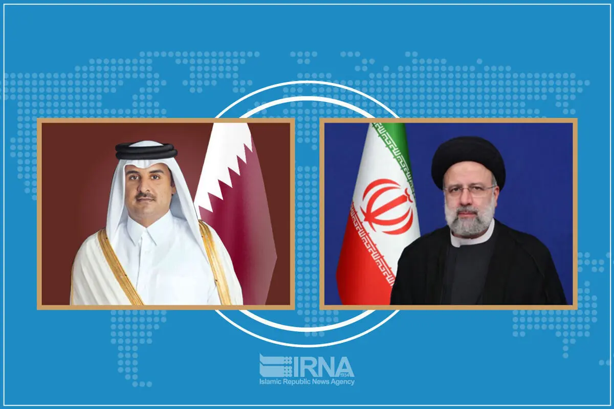 إیران وقطر تؤکدان على ضرورة تعزیز العلاقات الثنائیة