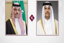 وزرای خارجه عربستان و قطر درباره ایران گفتگو کردند