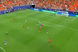 گل چهارم هلند به سوئد+ ویدئو
