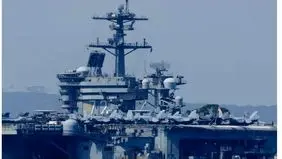 انهدام پهپاد شاهد بعد از نزدیک شدن به ناو آبراهام لینکلن/ تنش در خلیج فارس بالا می‌گیرد؟