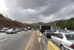 ترافیک در هراز؛ کندوان یکطرفه شد