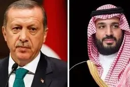 گفت‌وگوی تلفنی اردوغان و بن‌سلمان درباره تحولات منطقه و حملات به عربستان
