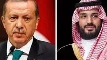 گفت‌وگوی تلفنی اردوغان و بن‌سلمان درباره تحولات منطقه و حملات به عربستان

