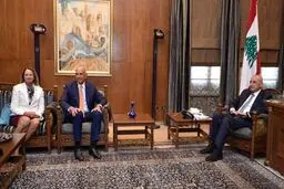 لبنان: گفت‌وگو با فرستاده ویژه آمریکا سازنده بود