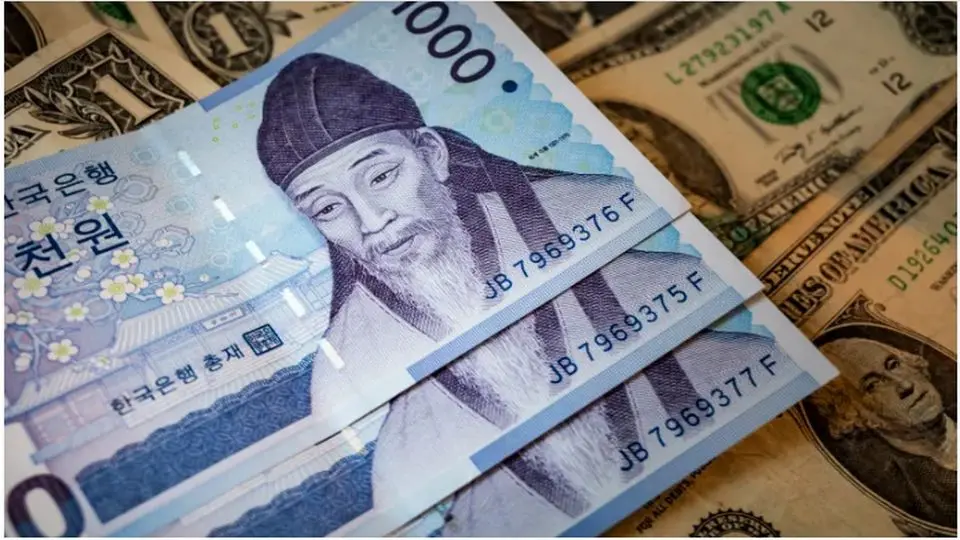قیمت وون و ین در بازار تجاری