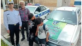 توقیف پراید پس از انتشار ویدئوی رانندگی کودک 12 ساله
