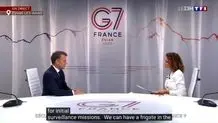 ماکرون: ناو فرانسه می‌تواند ظرف ۲ تا ۳ روز آینده در تنگهٔ هرمز مستقر شود؛ البته با هماهنگی