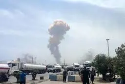 آخرین وضعیت بندر شهید رجایی/ آتش در بندر خاموس نشده است 