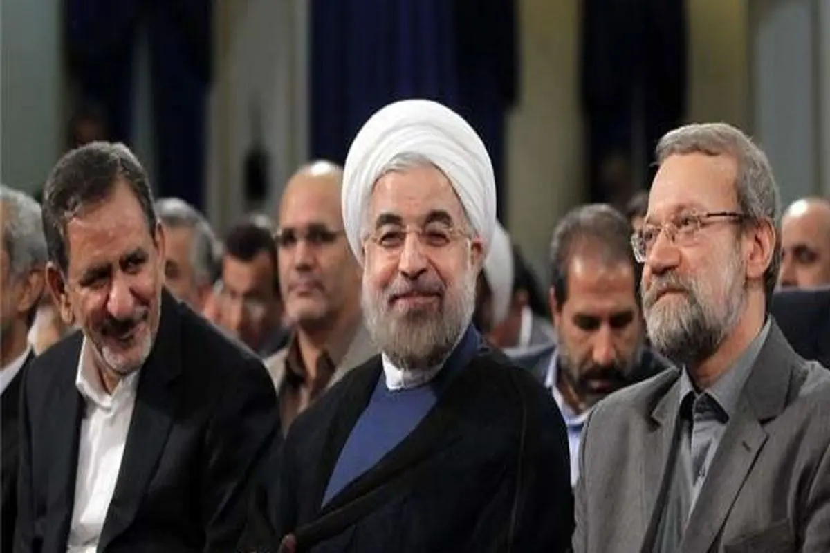 فعالیت انتخاباتی روحانی، لاریجانی و جهانگیری برای ایستادگی در برابر پروژه «خالص‌سازی»

