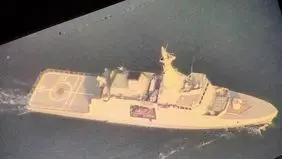 ایران ناوشکن انگلیسی را متوقف کرد 