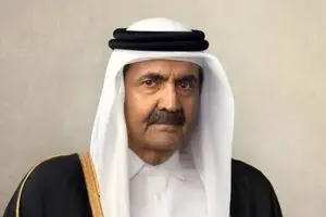 امیر قطر به خاک سپرده شد+ ویدئو