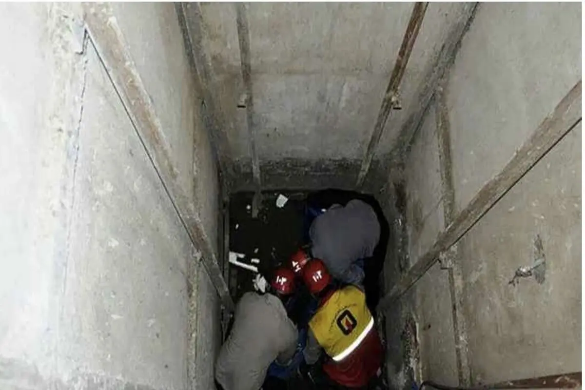 سقوط آسانسور در فردیس حادثه آفرید
