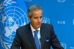 گروسی: دیپلماسی تنها راه رسیدن به یک راه‌حل پایدار در مورد برنامه هسته‌ای ایران است

