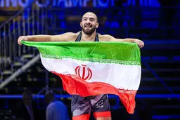 «زارع» تنها صدرنشین ایران در رنکینگ برترین آزادکاران جهان
