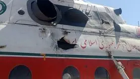 بالگرد امدادی هلال‌احمر مورد هدف اسرائیل قرار گرفت