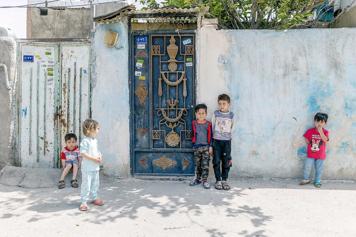 کودکان زاغه‌نشین